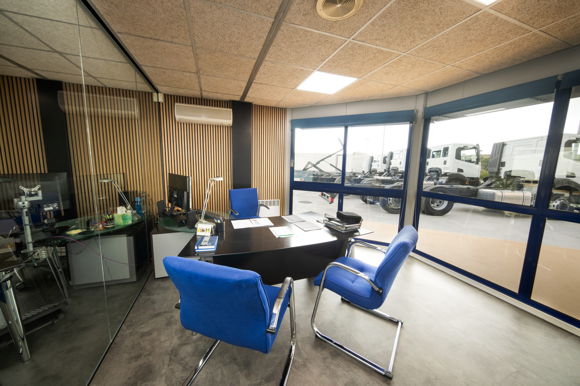 Sala de reuniones Rabert Trucks